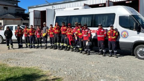 Por ódenes del gobernador, la Provincia envía brigadistas para colaborar en el incendio del Parque Nacional Nahuel Huapí