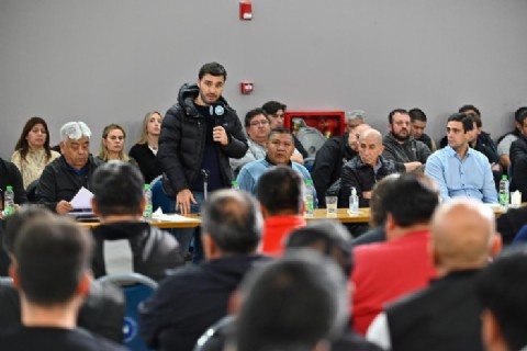 Nacho Torres exigió más inversiones tras el traspaso de Manantiales Behr