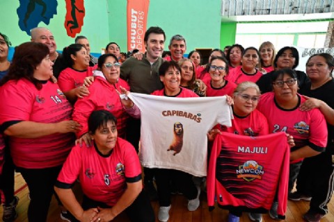 VIDEO | "Nacho" Torres acompañó el Torneo Patagónico de Newcom en José de San Martín