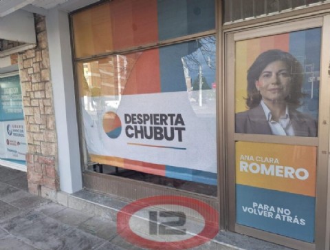 Torres repudió el ataque vandálico al local de Despierta Chubut en Trelew y llamó a la tolerancia política