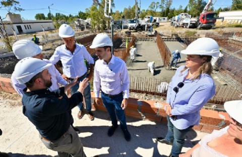 Provincia avanza con la ampliación de la Planta Potabilizadora de Rawson