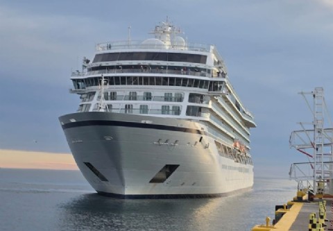 Chubut inicia una nueva etapa en la Temporada de Cruceros con la llegada de "Viking Jupiter"