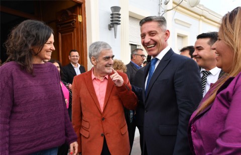 Das Neves encabezó junto a Stanley la presentación de las Políticas Sociales de Chubut