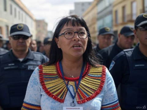 La Policía de Chubut allanó y destrozó una radio comunitaria mapuche en El Maitén