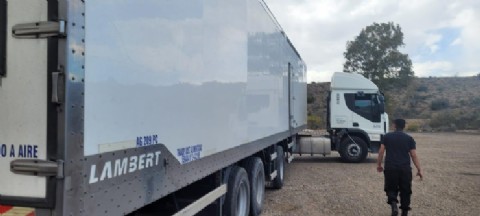 Provincia decomisó 12.000 kilos de langostinos que eran transportados de forma ilegal