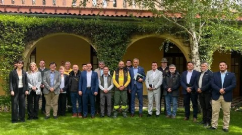El Gobierno provincial refuerza la coordinación regional para prevenir incendios forestales en la Patagonia