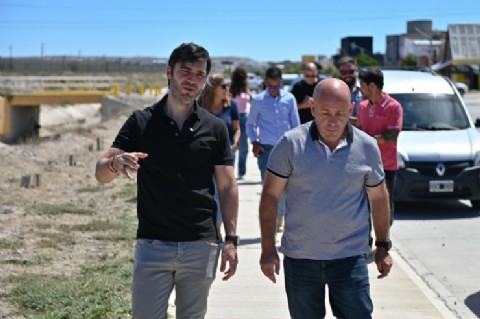 Torres: "Vamos a destinar más de 7.300 millones de pesos para la pavimentación de la circunvalación de Puerto Madryn"