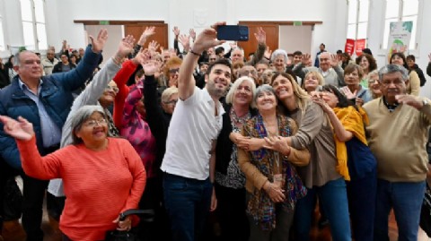 Torres anticipó “buenas noticias” por la deuda de Anses y anunció obras para centros de jubilados