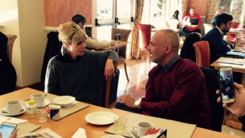 Karina Rabolini valoró el trabajo social en Chubut