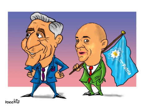 Arcioni con la campaña al hombro