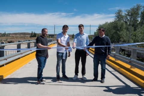 Tras 10 años de abandono, "Nacho" Torres inauguró el puente de 28 de Julio: "Gobernar es responder sin partidismos"