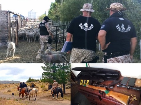 Desarticulan una presunta red rural con millonario secuestro en la provincia