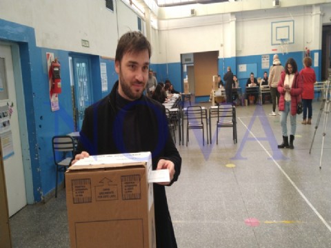 #Elecciones2023: "Nacho" Torres votó y viajará al búnker unificado en Capital Federal