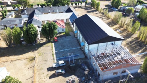 El Gobierno de Chubut avanza con obras de infraestructura en escuelas de toda la provincia