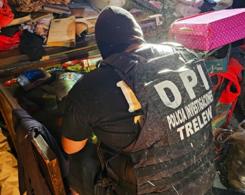 La Policía de Chubut detuvo a un sujeto que disparó contra una vivienda en Trelew