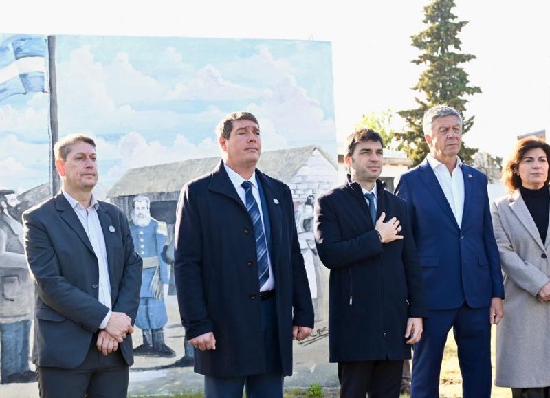 “Nacho” Torres encabezó los festejos por el 160° aniversario de Rawson