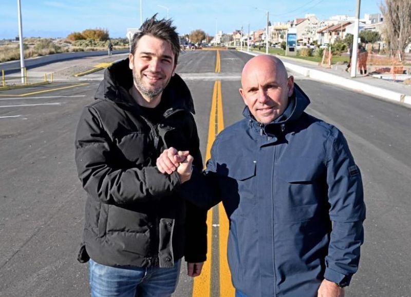 VIDEO | Nacho Torres anunció la reapertura del boulevard Brown tras una renovación integral en Puerto Madryn