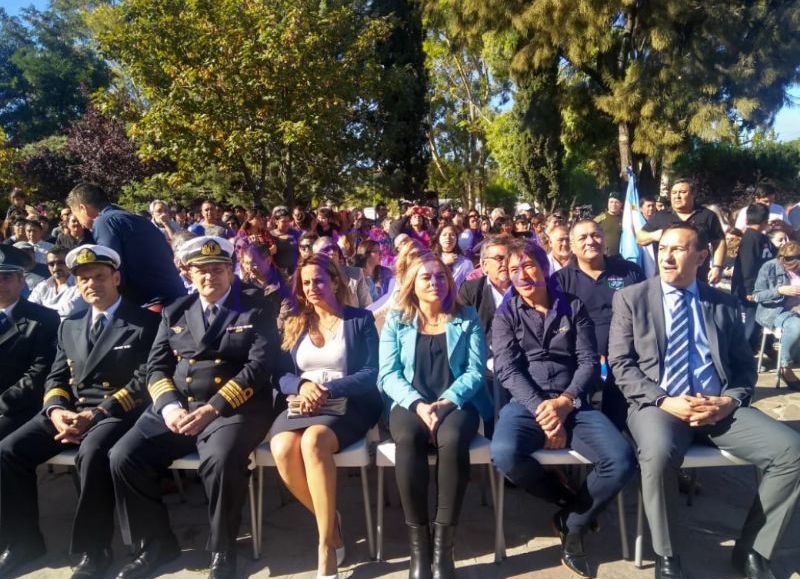 Trelew: se realizó emotivo acto por el Día del Veterano y de los Caídos en la Guerra de Malvinas