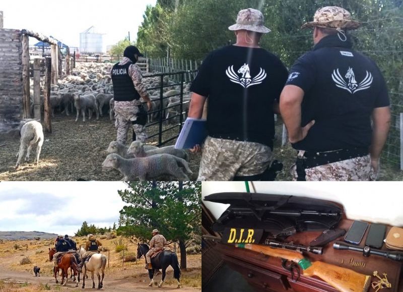 Desarticulan una presunta red rural con millonario secuestro en la provincia