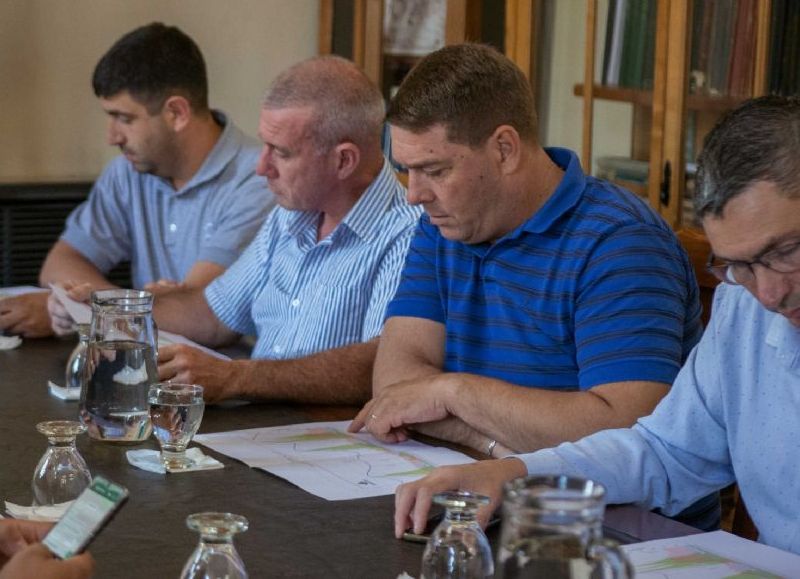 El intendente de Rawson y una reunión clave por el Río Chubut