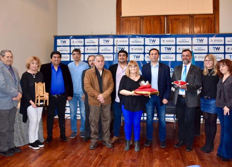 Trelew: Maderna encabezó la presentación de los atributos del Eisteddfod 2018