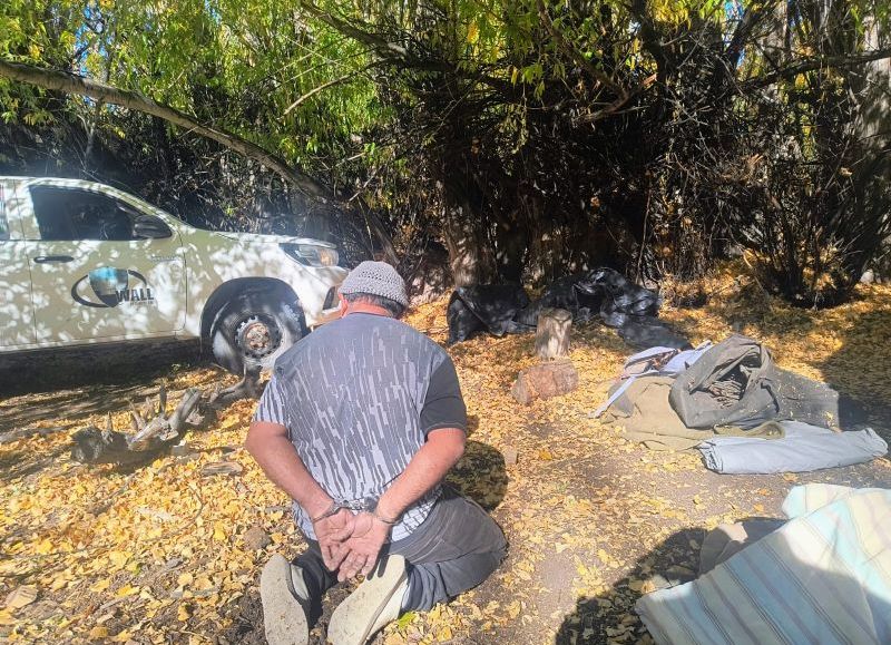 Detuvieron a un hombre con 120 kilogramos de cobre robado en un yacimiento petrolero